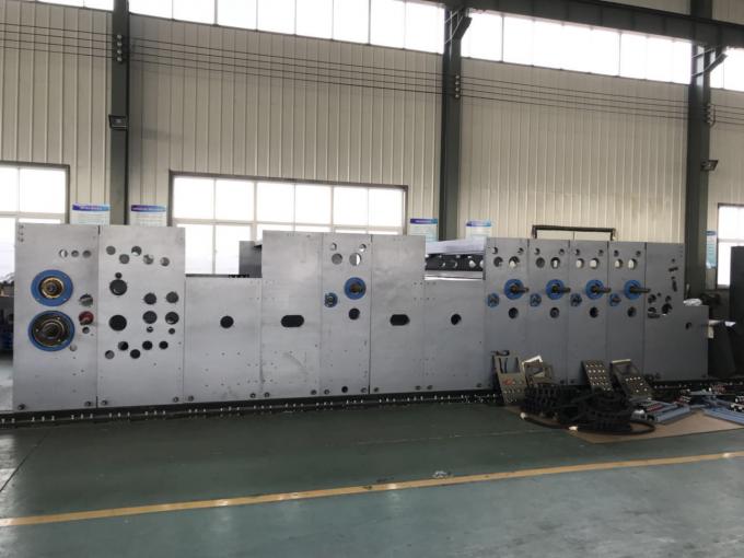 Fully Automatic 4 Color Printer Slotter Diecutter Folder Gluer Inline / Casemaker
