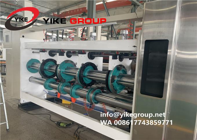 YIKE Corrugated Carton Box Printing Machine, 150pcs/min Flexo Printer Slotter Machine For Corrugated Box