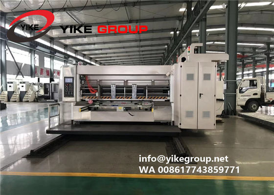 YIKE GROUP High Speed Automatic Flexo Printer Slotter Diecutter Machine CE Certified