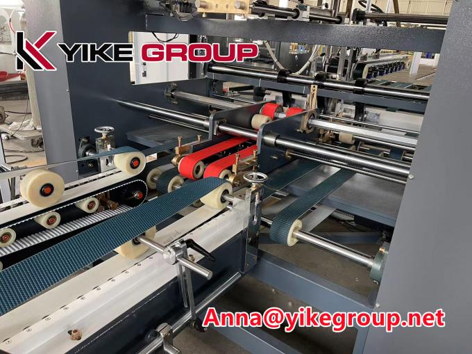 Computer Type Automatic Folder Gluer Machine For Corrugated Carton Box