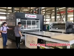 Auto Feeder Chain Feeder 2 Color Printer Slotter Machine From YIKE GROUP
