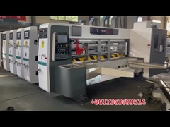 High Speed Printer Slotter Die Cutter Machine