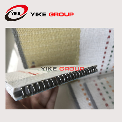 Double Facer Paperboard Line Corrugated Belt With Kevlar Edge