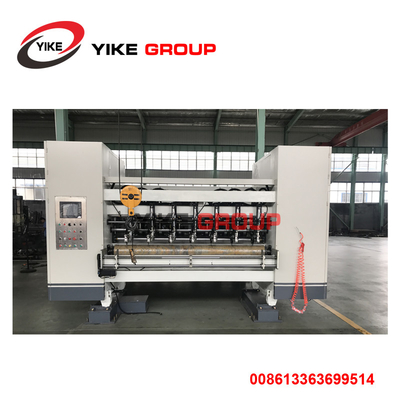 Zero Pressure Line Working Width 2500 Thin Blade Slitter Scorer Machine For Five Layer Corrugated Paperboard Production