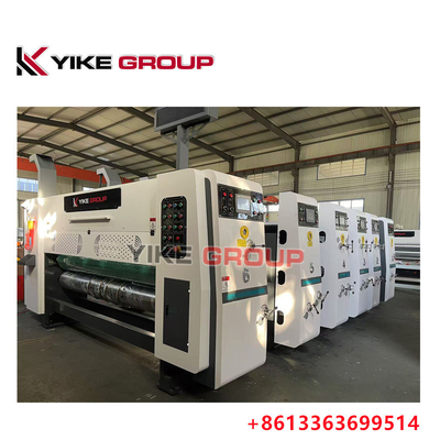 YIKE GROUP 1200X2400MM Flexo Printer Slotter Machine For Carton Box Making