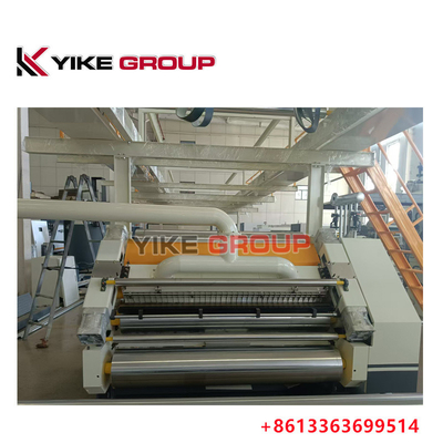 YIKE GROUP Corrugated Roller Diameter 280mm Single Facer Machine For For Corrugated Cardboard Production Line