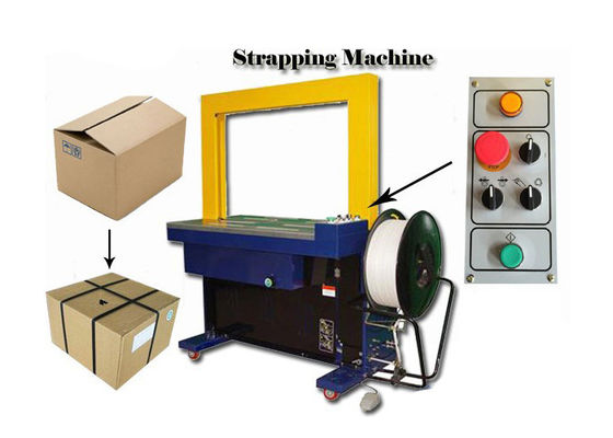 1200mm Width Carton Box Strapping Machine / Strapping Seal Making Machine
