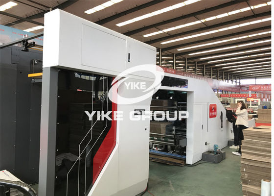 YKMF-1300 5 Layer Automatic Flute Laminating Machine For Corrugated board