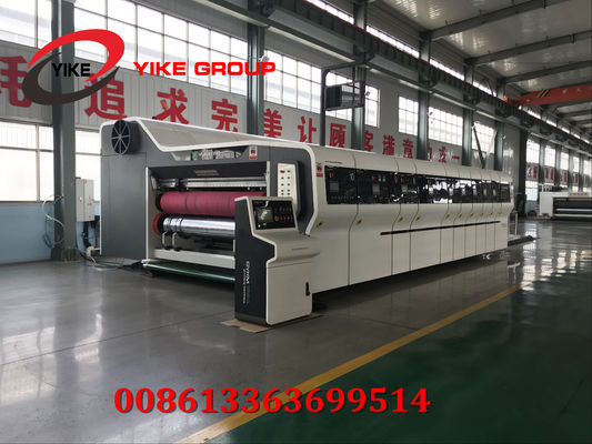 YKHD-1224 High defination fully automatic 6 Colors Flexo Printer Slotter Die Cutter Machine