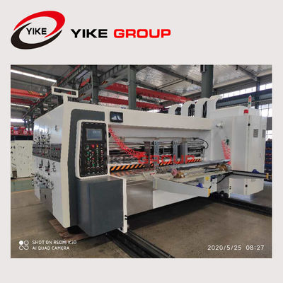 YIKE 300Pcs Per Min Top Speed Flexo Printer Die Cutter With Slotter Machine For Corrugated Box Factory