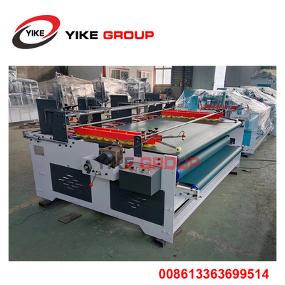 Semi Automatic Pressing Type Gluing Machine for heterosexual carton making