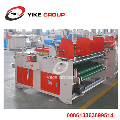 Semi Automatic Pressing Type Gluing Machine for heterosexual carton making