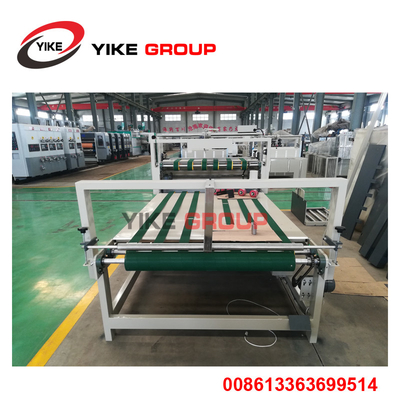 Machine speed 60m/min  YKS-2800 Semi Folder Gluer Machine for carton box making