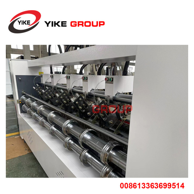 Zero Pressure Line Working Width 2500 Thin Blade Slitter Scorer Machine For Five Layer Corrugated Paperboard Production