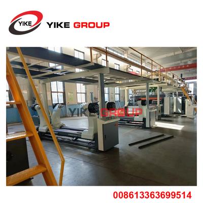 High speed YK-2200-200 type five layer corrugated  cardboard production line