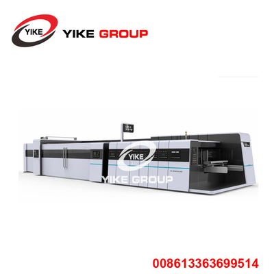 1224 Flexo Printer Folder Gluer 200pcs/Min Speed Vacuum Transfer