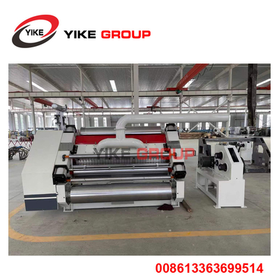 1600mm 280s Single Facer Corrugated Machine Electric Heating / Steam Heating