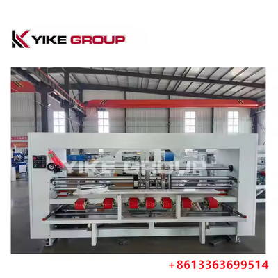 2024 New Type Fast Speed YIKE GROUP Automatic Corrugated Box Folding Gluing Machine