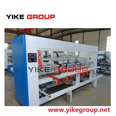 2024 New Type Fast Speed YIKE GROUP Automatic Corrugated Box Folding Gluing Machine