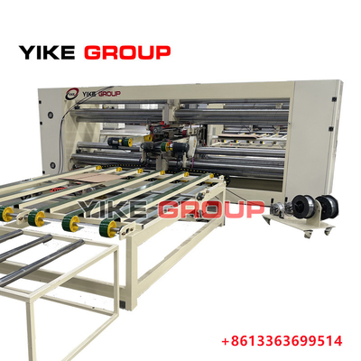 Speed 600 stitches/min  YIKE GROUP Semi-automatic corrugated box stitching machine 2pcs