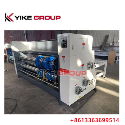 YIKE GROUP Chain Type Two Color Printing Rotary Slotting Corrugated Box Making Machine