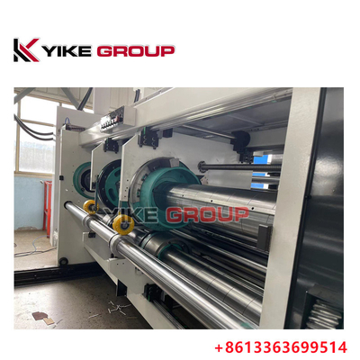 YK-1224 High Speed Printer Slotter Die Cutter Machine With Stacker For Carton Box Making