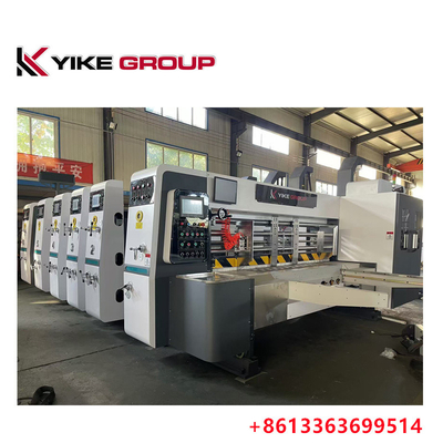 YK-1426 Lead Edge Flexo  Printer Slotter Die Cutter Machine For Carton Box Making