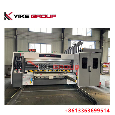 YK-1426 Lead Edge Flexo  Printer Slotter Die Cutter Machine For Carton Box Making