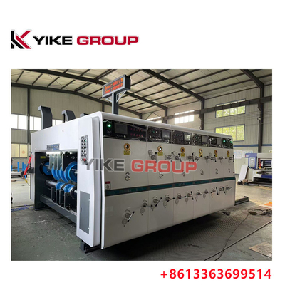 YK-1426 Lead Edge Flexo  Printer Slotter Die Cutter Machine For Carton Box Making