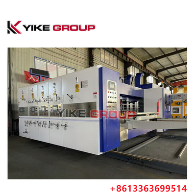 YKHS-1426 4 Color Flexo Printing Machine With Slotter And Die Cutting