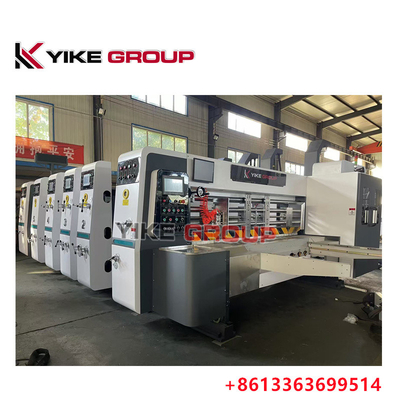 YIKE GROUP 1200X2400MM Flexo Printer Slotter Machine For Carton Box Making