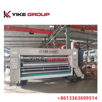 Jumbo Type Chain Feeder Flexo Printing Slotting Machine For Corrugated Carton ISO Approved