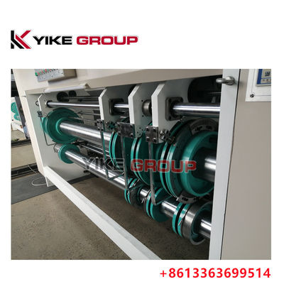 Jumbo Type Chain Feeder Flexo Printing Slotting Machine For Corrugated Carton ISO Approved