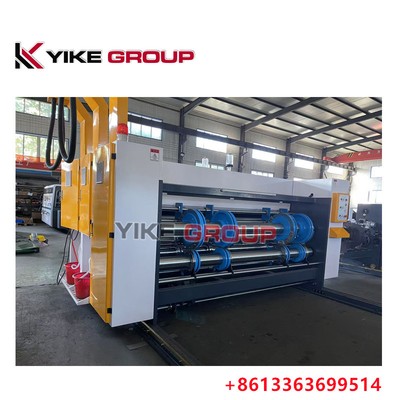 Jumbo Type Chain Feeder Flexo Printing Slotting Machine For Corrugated Carton ISO Approved