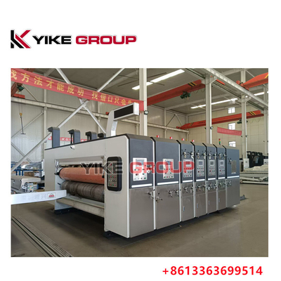Corrugated Packaging Automatic Flexo Printing Rotary Die Cutting with Slotting Machine From China YIKE Factory