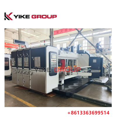 Corrugated Packaging Automatic Flexo Printing Rotary Die Cutting with Slotting Machine From China YIKE Factory