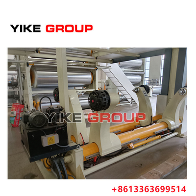 Working Wide 2500 MM Hydraulic Mill Roll Stand For High-Speed Corrugated Cardboard Production Line