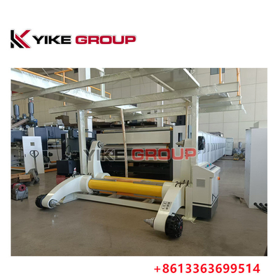 Working Wide 2500 MM Hydraulic Mill Roll Stand For High-Speed Corrugated Cardboard Production Line