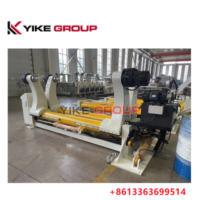 Width 2200mm Unwind  Hydraulic Shaftless Mill Roll Stand For Corrugated Cardboard Plant