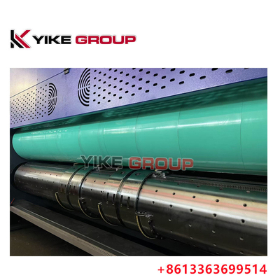Max Printing Size 1450X2500 Automatic Lead Edge Flexo 3 Color Slotter Diecutter Machine