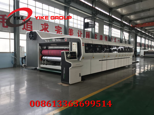 YKHD-1224 High defination fully automatic 6 Colors Flexo Printer Slotter Die Cutter Machine